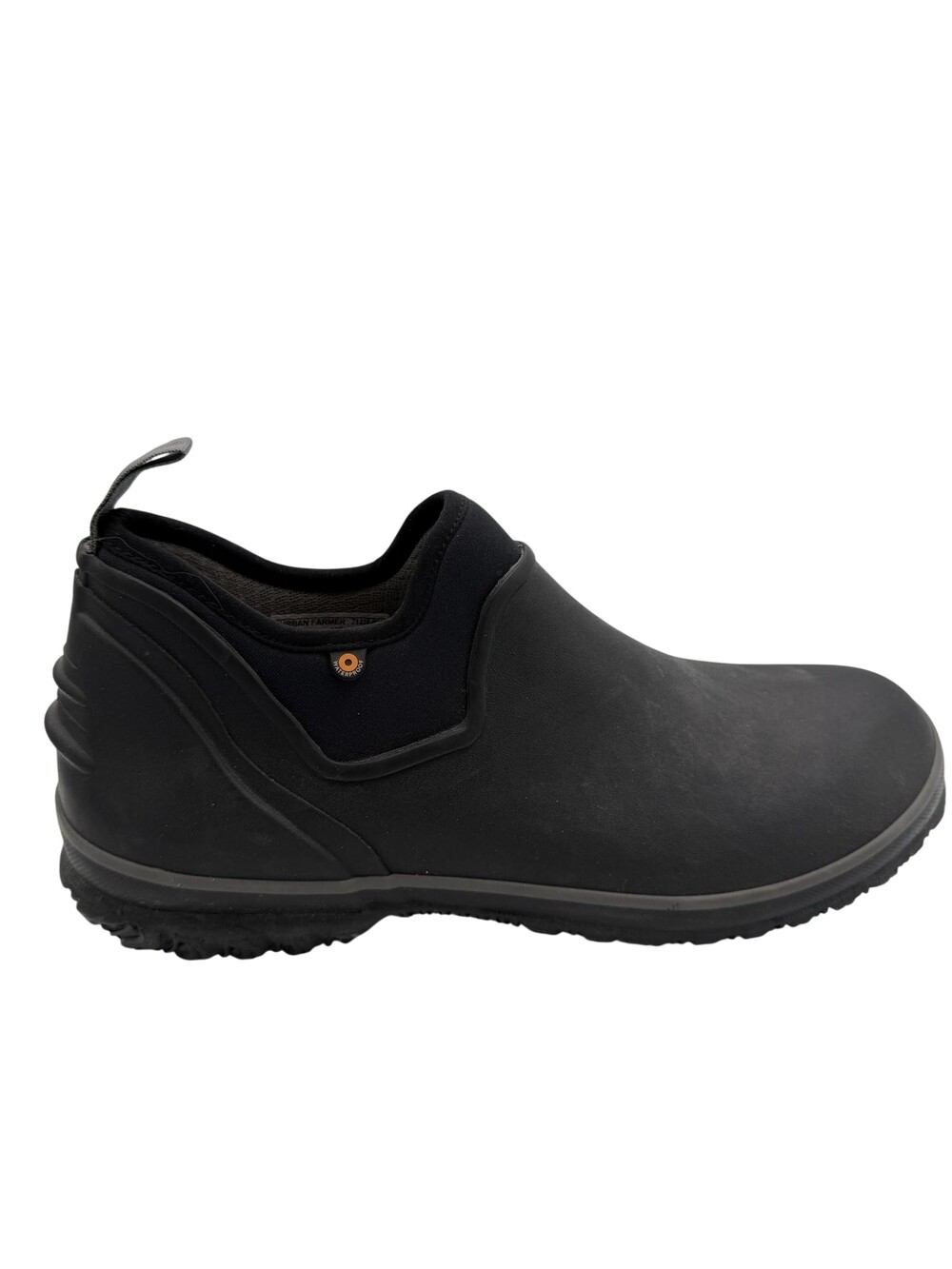 Bogs Urban Farmer 71330-001 Boots Mens Size 12 Black Rubber Waterproof Slip On